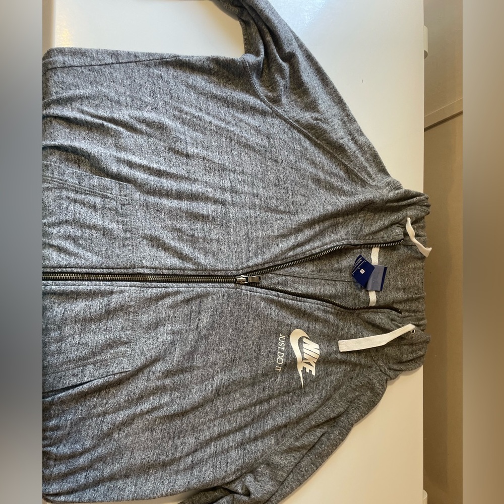 Womens Zip-Up Lightweight Nike Jacket Size:L